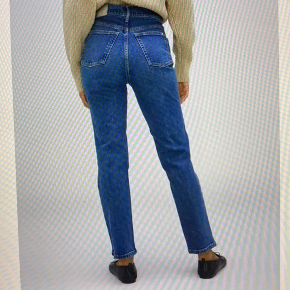 Everlane Original Cheeky High Waisted Organic Cotton Ankle Jeans Size 29
